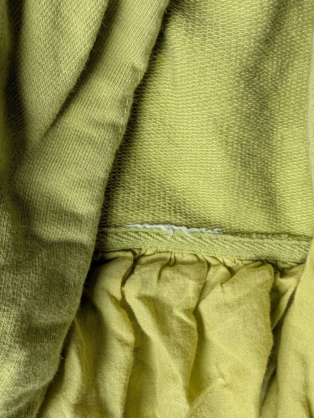 Prairie Underground Short Cloak Hoodie Lime Green - Picture 3 of 9